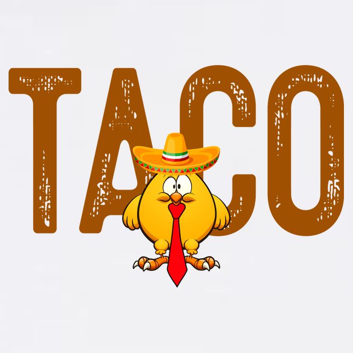 Taco Trump Always Chickens Out Funny Trendy Cooling Performance Crew T-Shirt