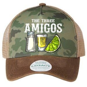 The Three Amigos Lime Salt Tequila Funny Cinco De Mayo Gifts Legacy Tie Dye Trucker Hat