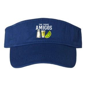 The Three Amigos Lime Salt Tequila Funny Cinco De Mayo Gifts Valucap Bio-Washed Visor