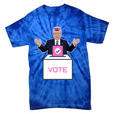 Trump Take America Back DaddyS Home Trump Gift Tie-Dye T-Shirt