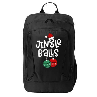 Tinsel Tits Jingle Balls Funny Matching Christmas Couple Chestnuts City Backpack