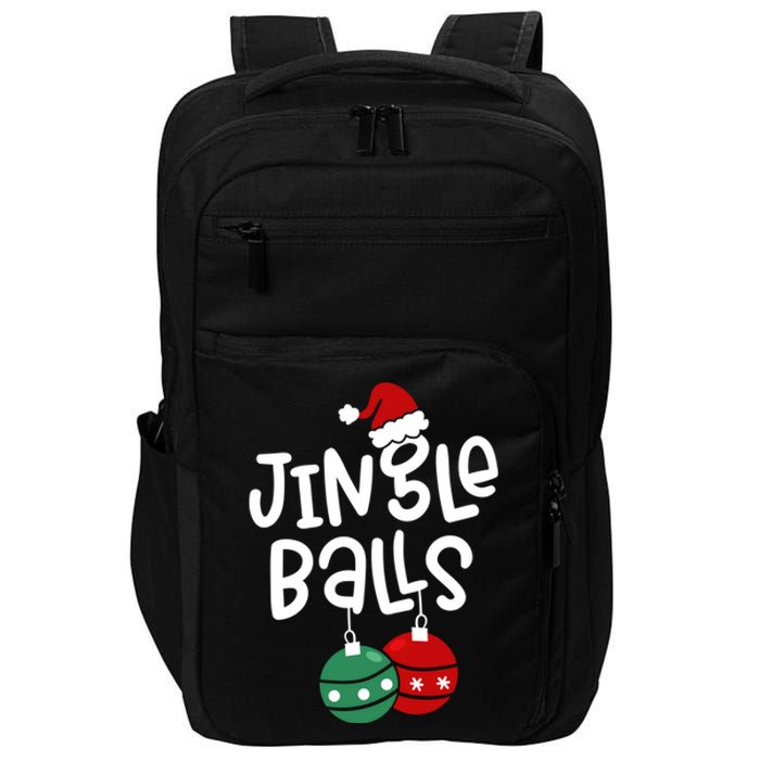 Tinsel Tits Jingle Balls Funny Matching Christmas Couple Chestnuts Impact Tech Backpack