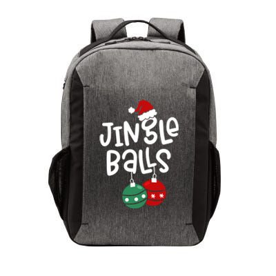 Tinsel Tits Jingle Balls Funny Matching Christmas Couple Chestnuts Vector Backpack