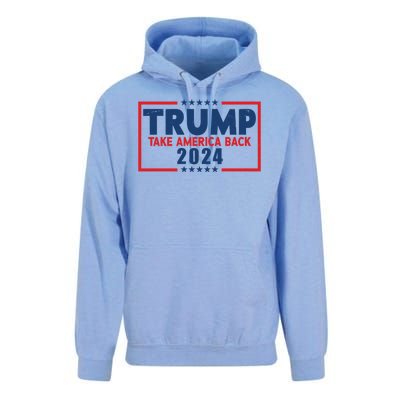 Trump Take America Back 2024 Election Unisex Surf Hoodie