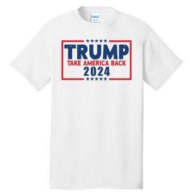 Trump Take America Back 2024 Election Tall T-Shirt