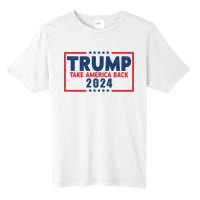 Trump Take America Back 2024 Election Tall Fusion ChromaSoft Performance T-Shirt