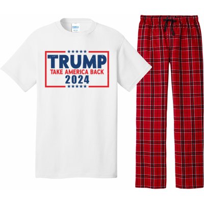 Trump Take America Back 2024 Election Pajama Set