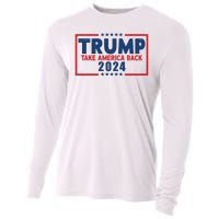 Trump Take America Back 2024 Election Cooling Performance Long Sleeve Crew