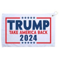 Trump Take America Back 2024 Election Grommeted Golf Towel