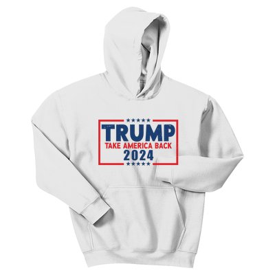 Trump Take America Back 2024 Election Kids Hoodie