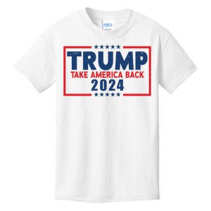 Trump Take America Back 2024 Election Kids T-Shirt