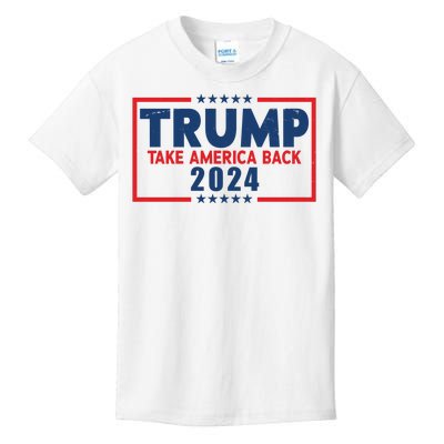 Trump Take America Back 2024 Election Kids T-Shirt