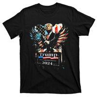 Trump Take America Back 2024 Eagle Us Flag T-Shirt