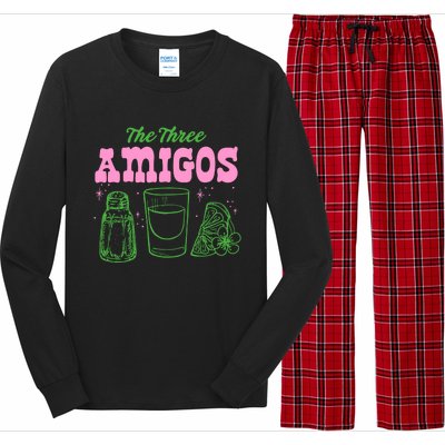 The Three Amigos Margarita Cocktail Long Sleeve Pajama Set