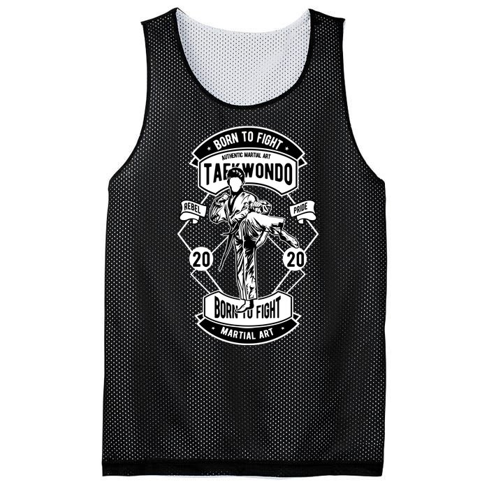 Taekwondo Mesh Reversible Basketball Jersey Tank