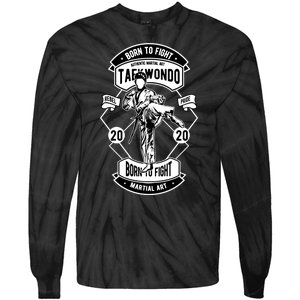 Taekwondo Tie-Dye Long Sleeve Shirt