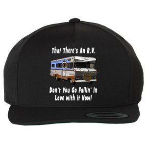 That ThereS An Rv Funny Christmas Classic Rv Camper Great Gift Wool Snapback Cap