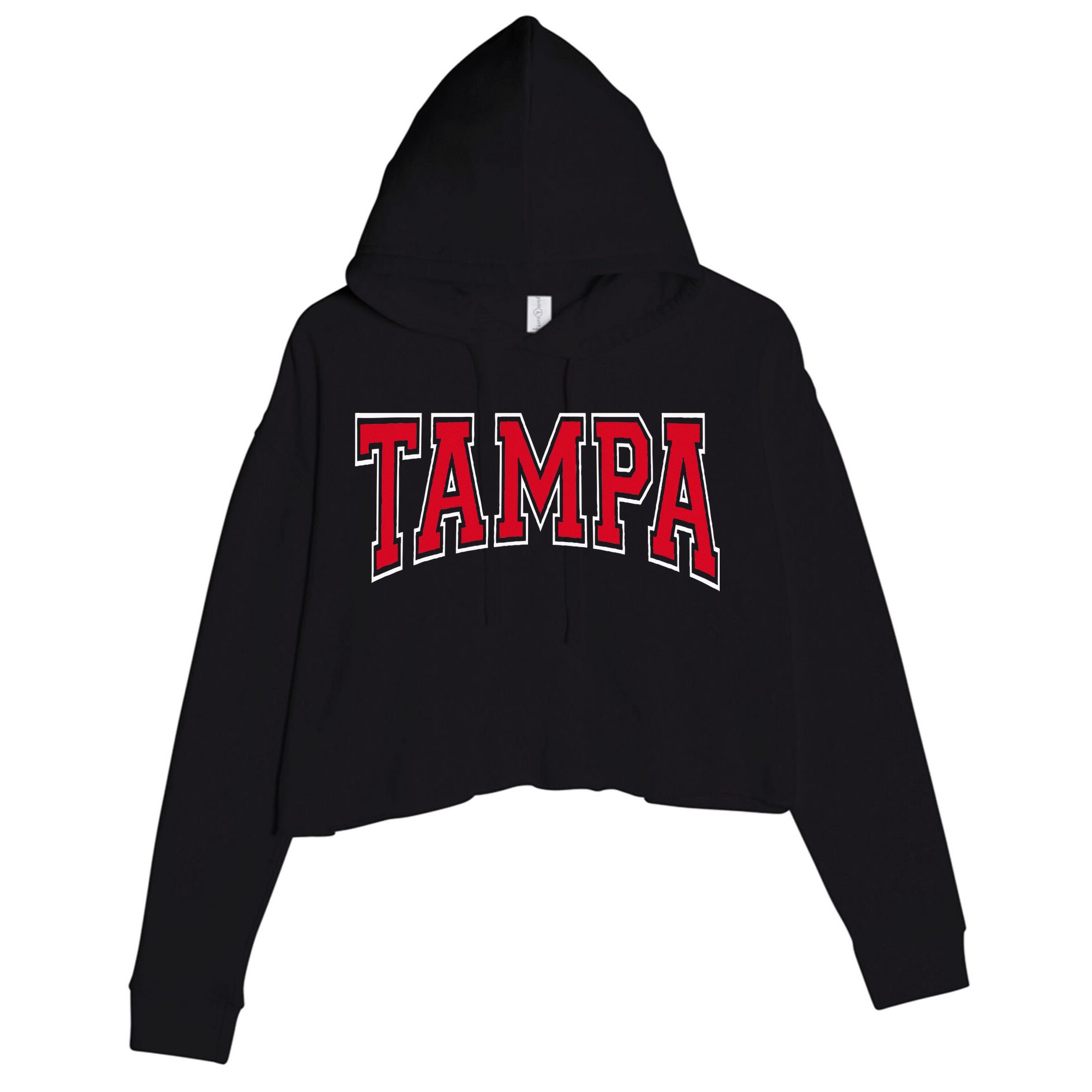 Tampa Crop Fleece Hoodie