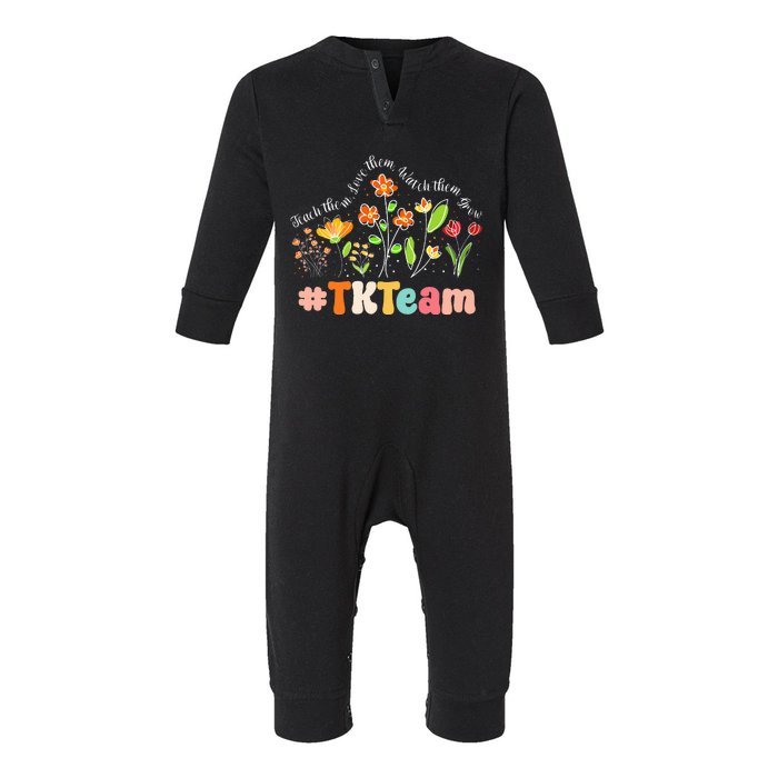 TK Team Appreciation Week Teacher Back to School  Infant Fleece One Piece