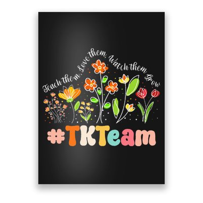 TK Team Appreciation Week Teacher Back to School  Poster
