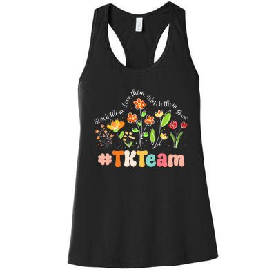 TK Team Appreciation Week Teacher Back to School  Women's Racerback Tank