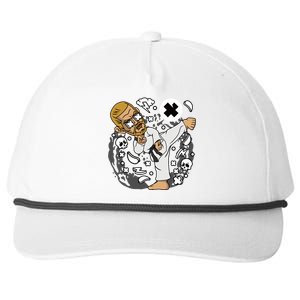 Taekwondo Snapback Five-Panel Rope Hat