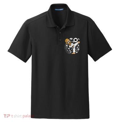 Taekwondo Dry Zone Grid Polo