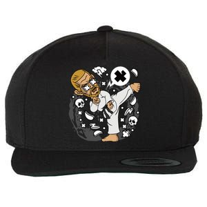 Taekwondo Wool Snapback Cap