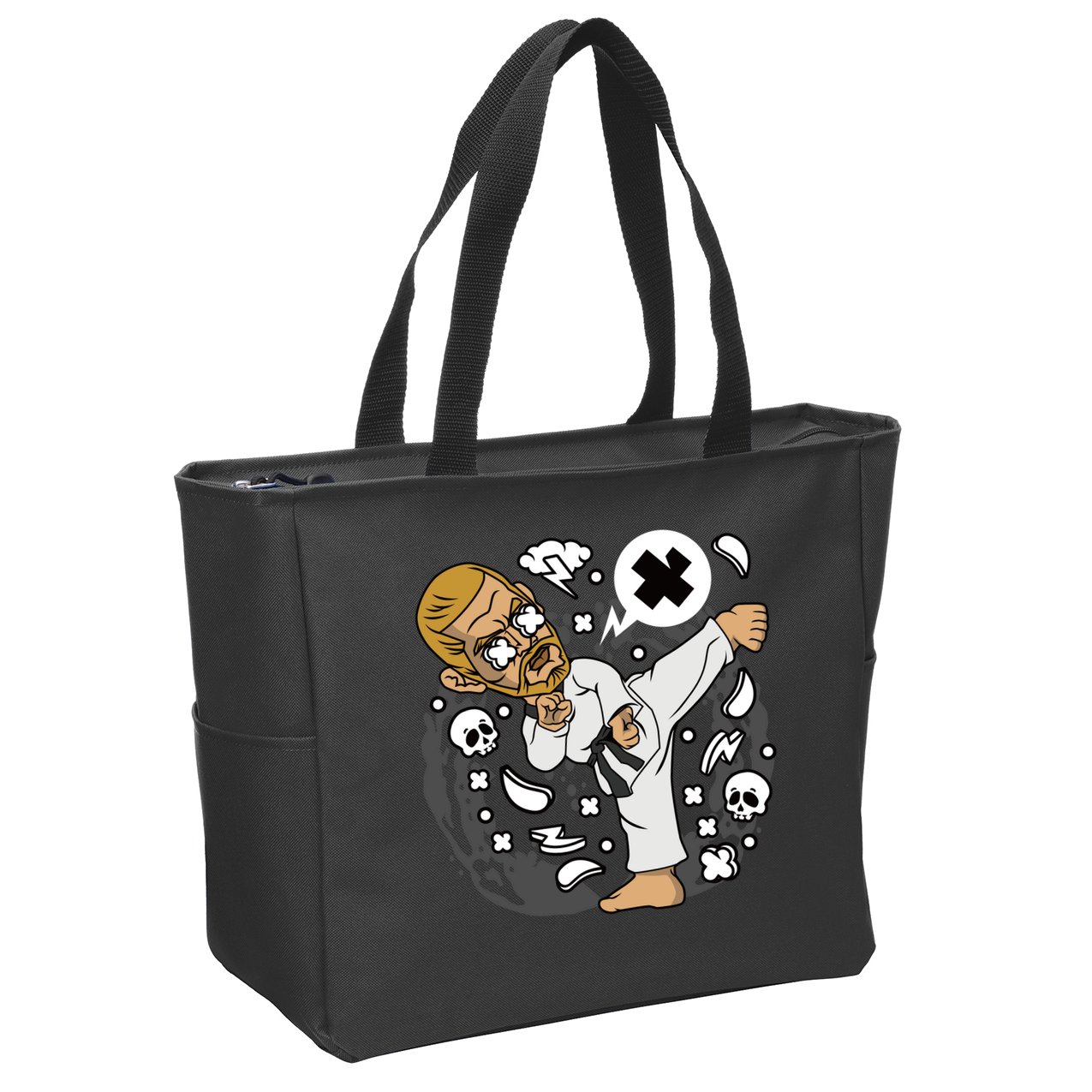 Taekwondo Zip Tote Bag