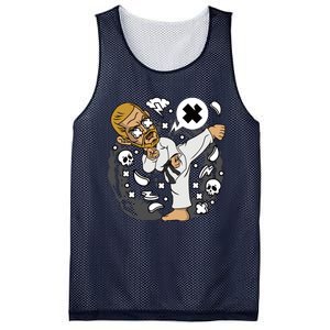 Taekwondo Mesh Reversible Basketball Jersey Tank