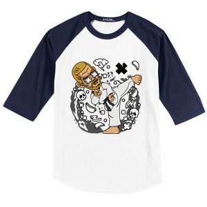 Taekwondo Baseball Sleeve Shirt