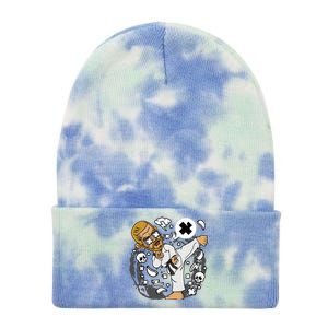 Taekwondo Tie Dye 12in Knit Beanie