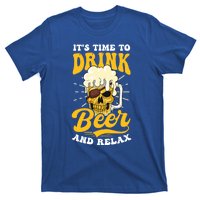 Time To And Relax Design Bbq Beer Freedom Cool Gift T-Shirt