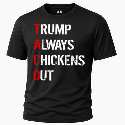 Taco Trump Always Chickens Out Performance Shirt