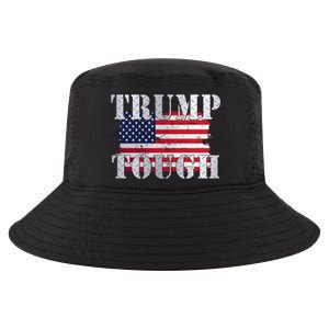 Trump Tough American Flag Cool Comfort Performance Bucket Hat