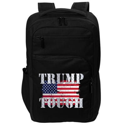 Trump Tough American Flag Impact Tech Backpack