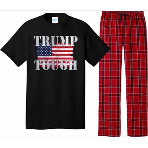 Trump Tough American Flag Pajama Set