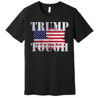 Trump Tough American Flag Premium T-Shirt