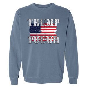 Trump Tough American Flag Garment-Dyed Sweatshirt