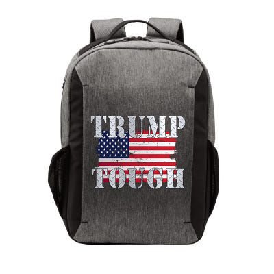 Trump Tough American Flag Vector Backpack