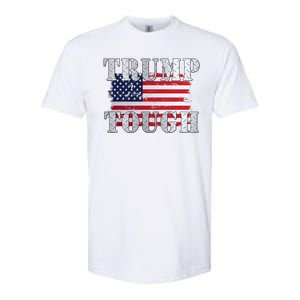 Trump Tough American Flag Softstyle CVC T-Shirt