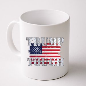 Trump Tough American Flag Coffee Mug