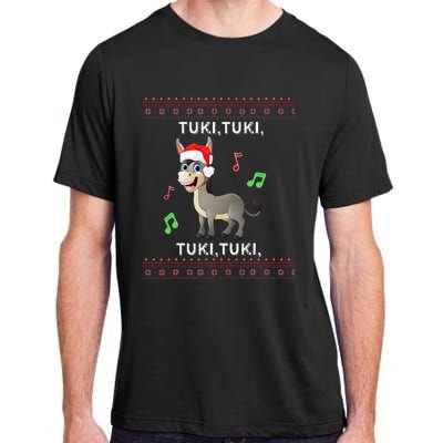 Tuki Tuki Burrito Sabanero Navidad Christmas Cute And Fun  Adult ChromaSoft Performance T-Shirt