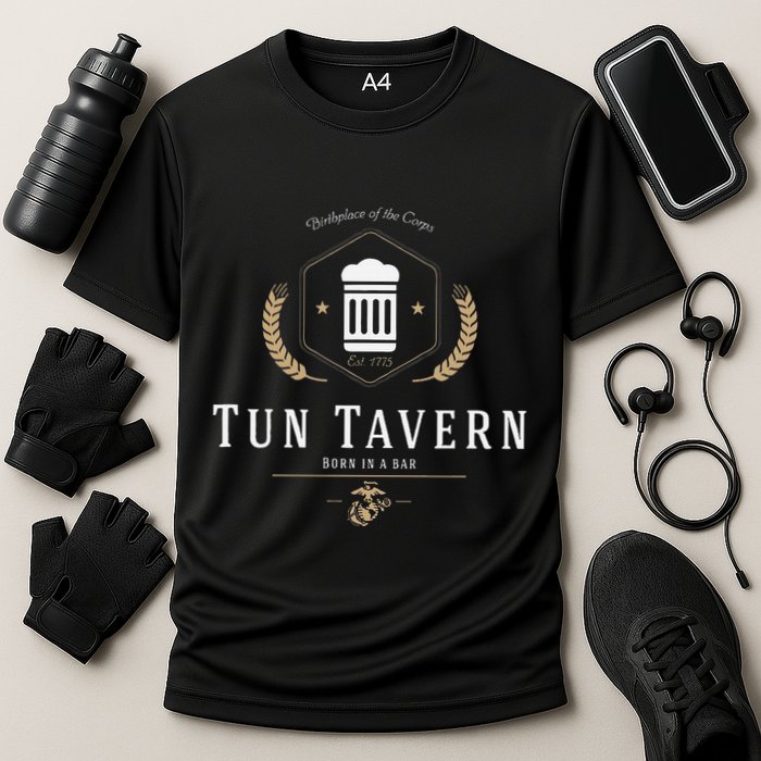 Tun Tavern Birthplace Of The Corps Performance Shirt