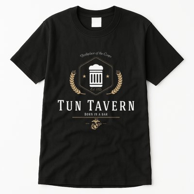Tun Tavern Birthplace Of The Corps Tall T-Shirt