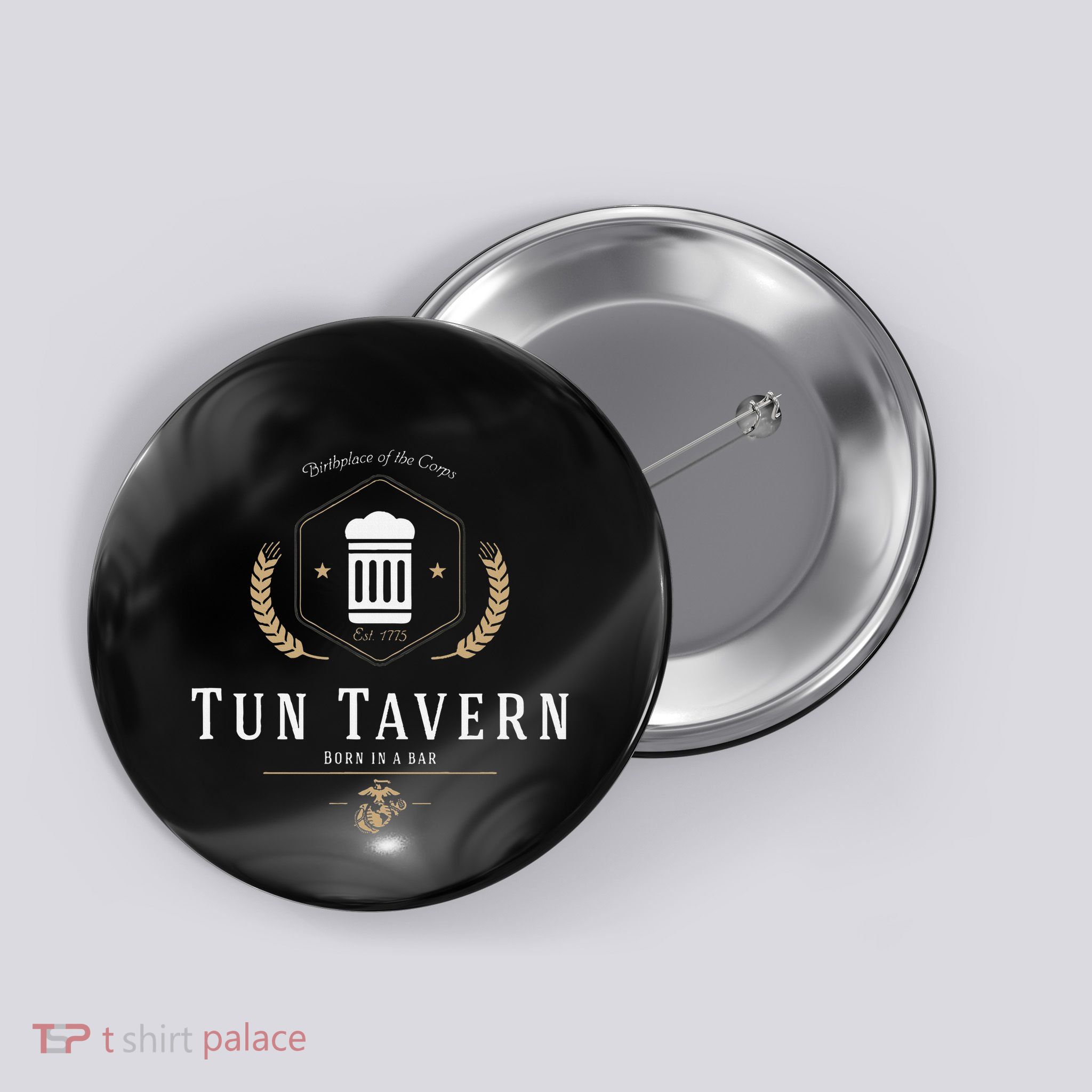 Tun Tavern Birthplace Of The Corps Button