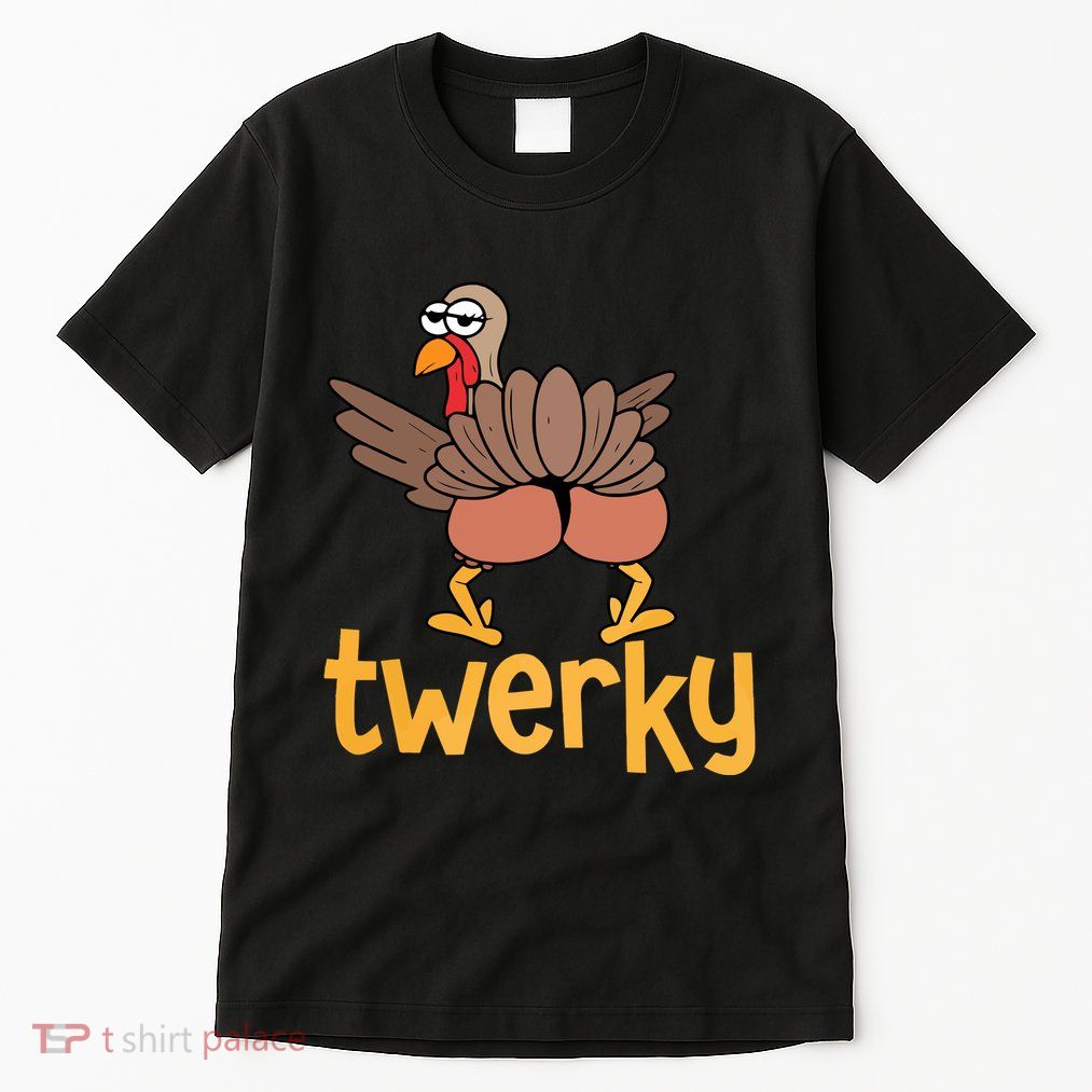 Twerky Turkey Butt Funny Thanksgiving Tall T-Shirt