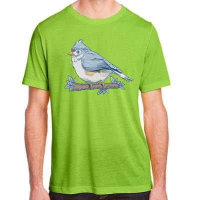 Tufted Titmouse Bird Cute Gift Adult ChromaSoft Performance T-Shirt