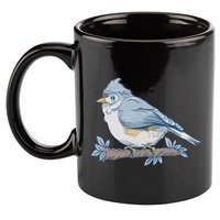 Tufted Titmouse Bird Cute Gift 11oz C Handle Ceramic Mug