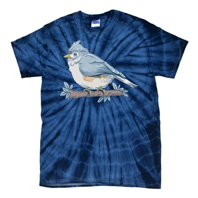 Tufted Titmouse Bird Cute Gift Tie-Dye T-Shirt